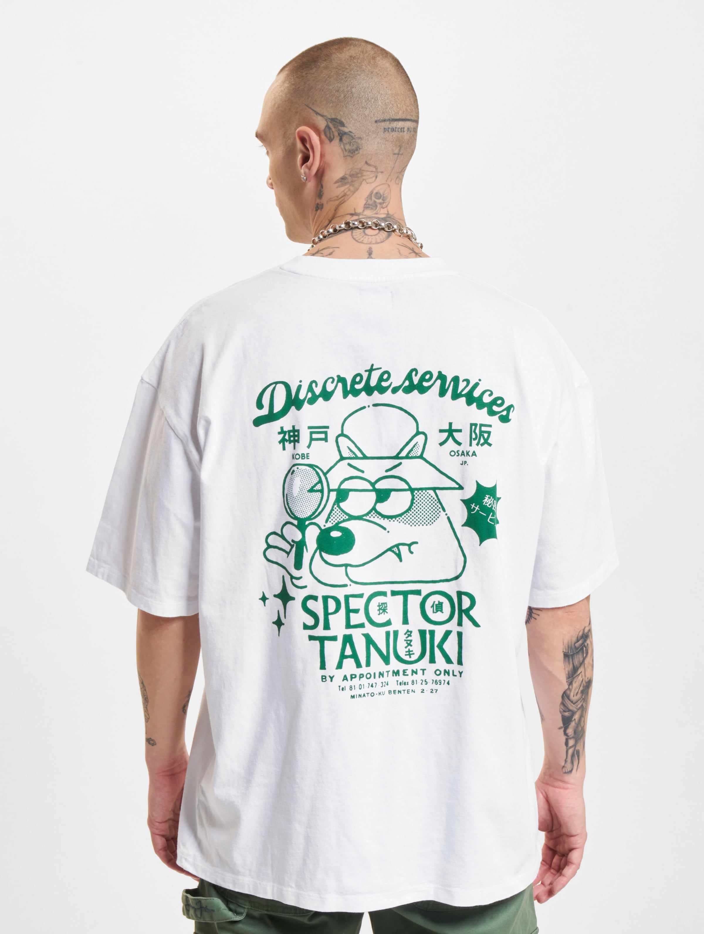 Edwin Discrete Services T-Shirt Mannen op kleur wit, Maat XL