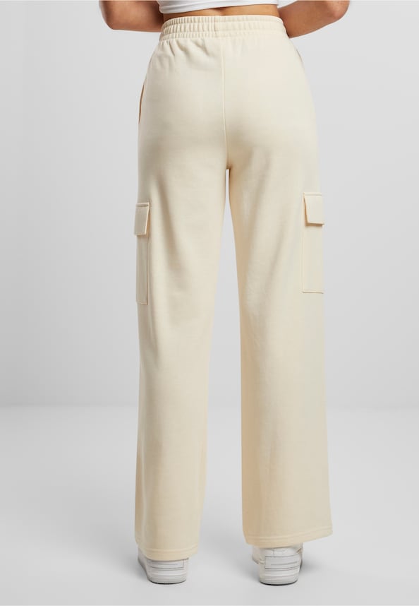 Ladies Baggy Light Terry Sweat Pants-1