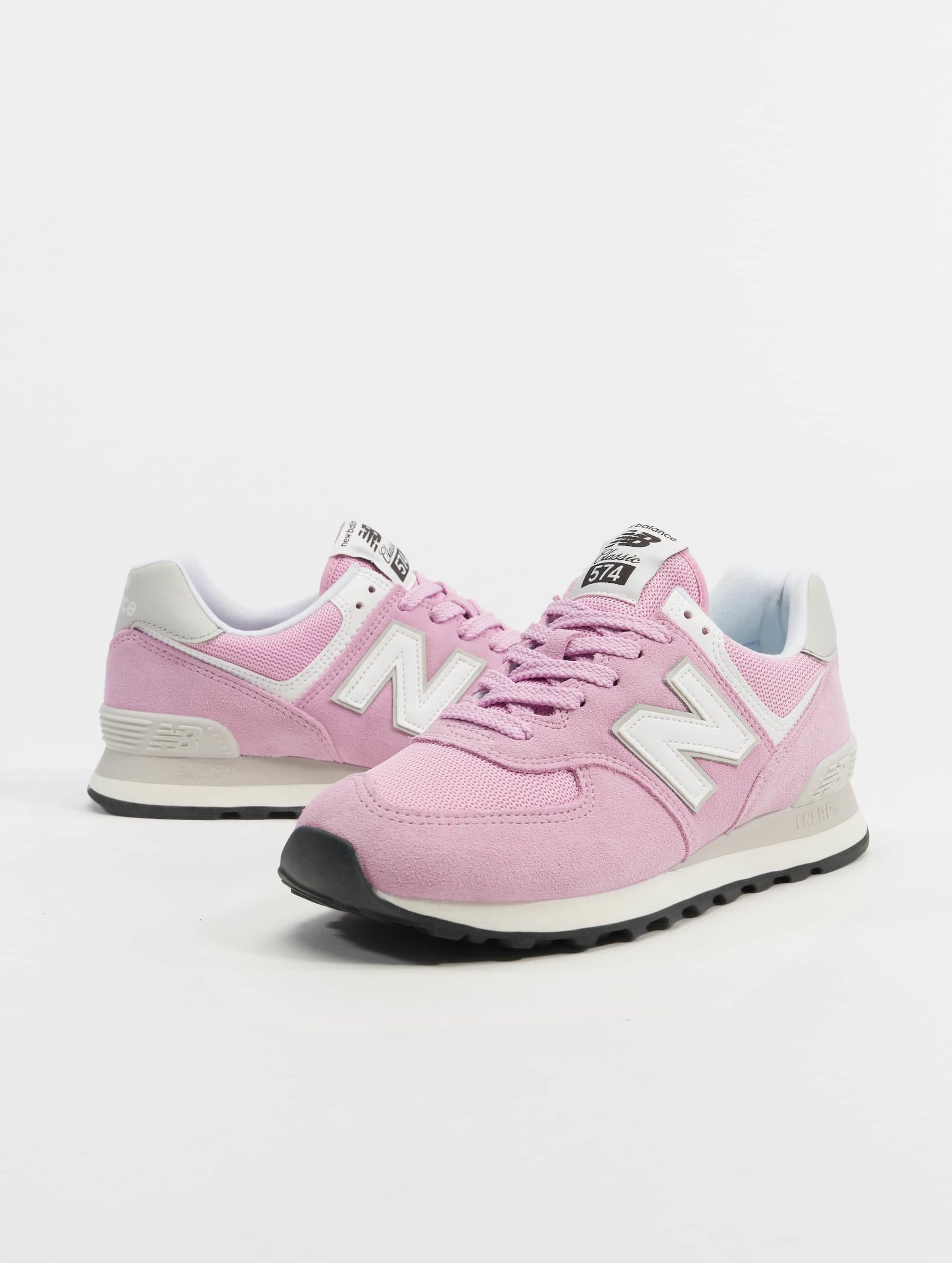 Pink and purple new balance sales 574