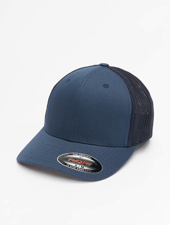 Flexfit Mesh Cotton Twill Flexfitted Cap