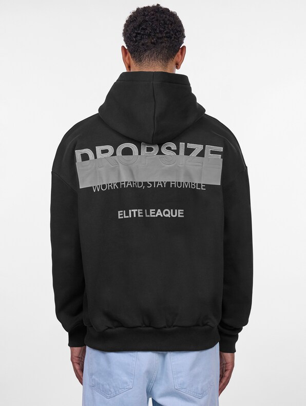 Dropsize Heavy Oversize Censored Hoodies-1