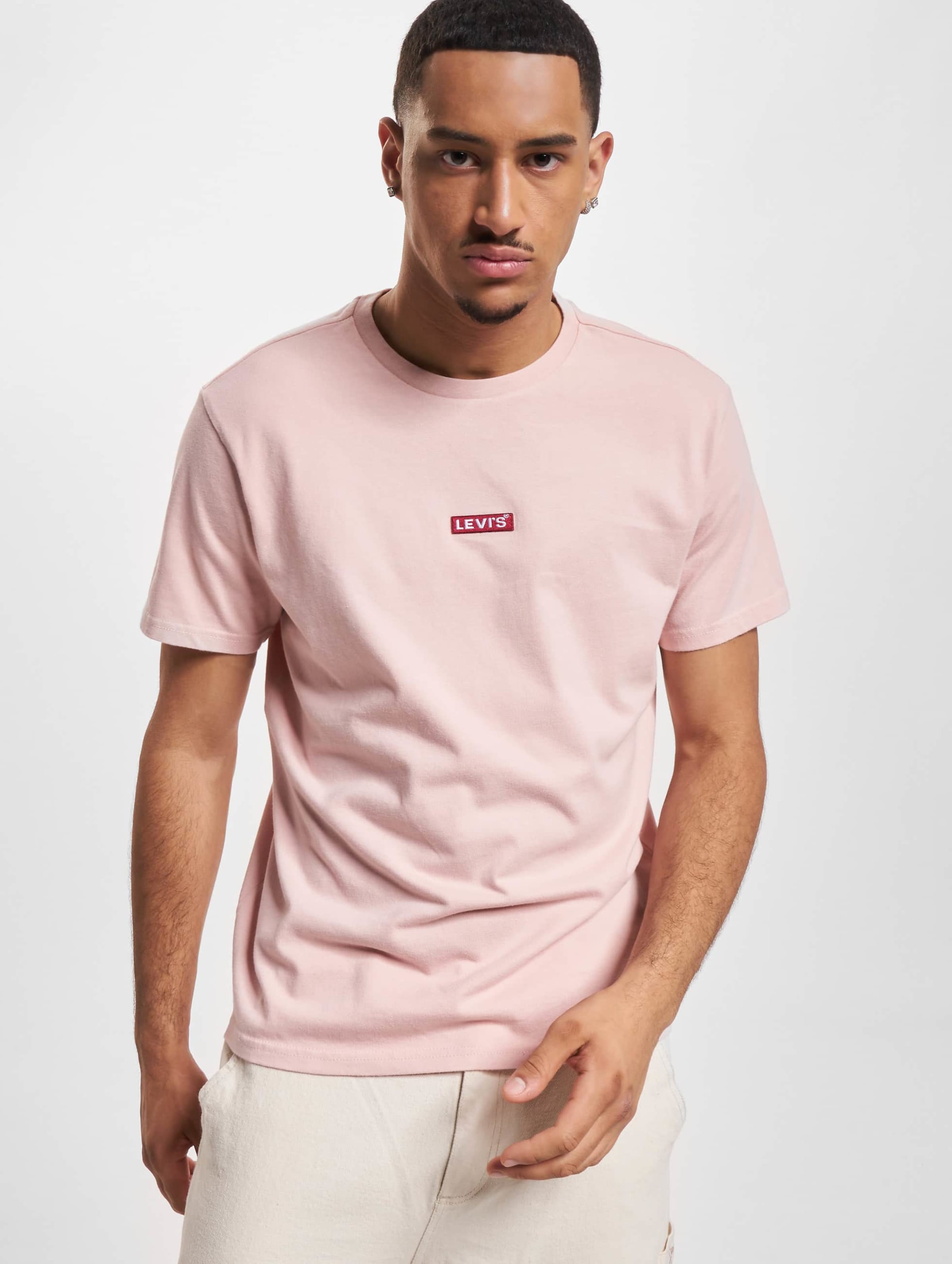 Pink levi t deals shirt