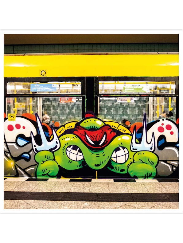 Subway Graffiti Memo-7