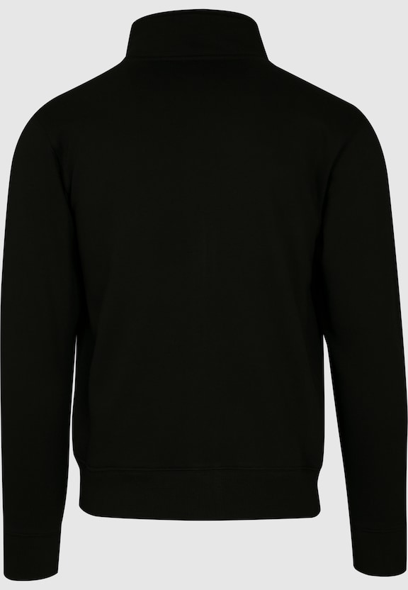High Neck Sweat Zip Cardigan-1