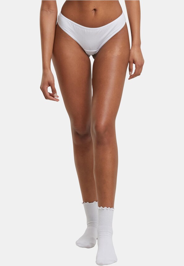 Ladies Basic Cotton Tanga 5-Pack-3