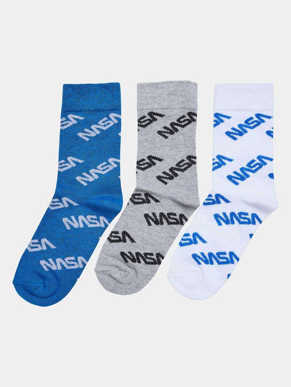 Nasa Allover Socks Kids 3-Pack-1