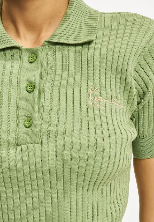 Chest Signature Knit Polo-2