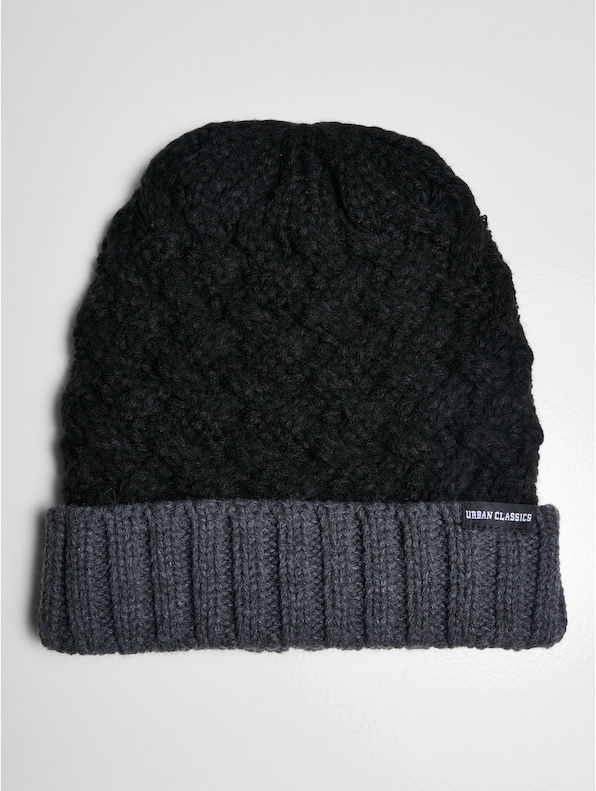 Urban Classics  Braid Knit Beanie-0