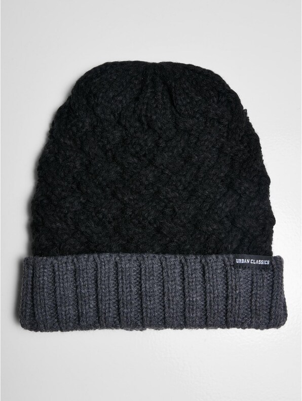 Urban Classics  Braid Knit Beanie-0