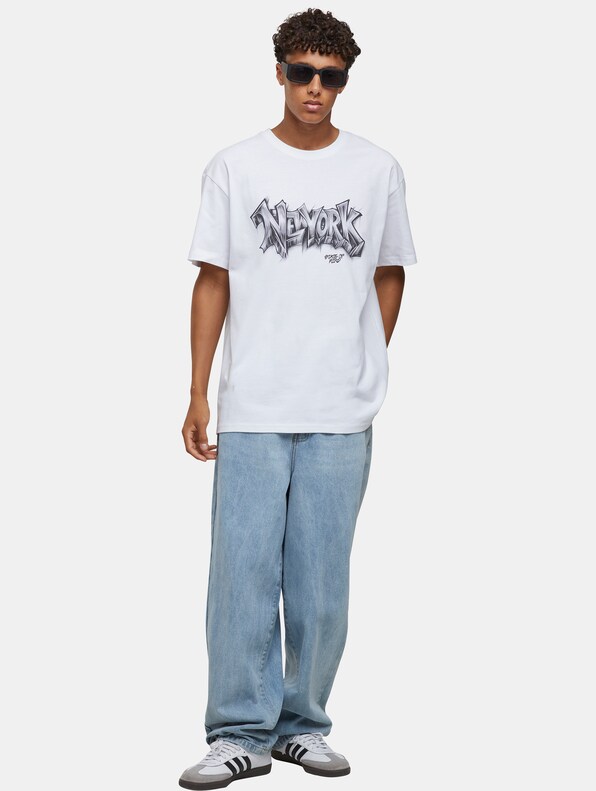 Mister Tee NY Graffiti Oversize Tee-3