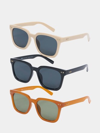 Urban Classics Sunglasses Chicago 3-Pack Sunglasses