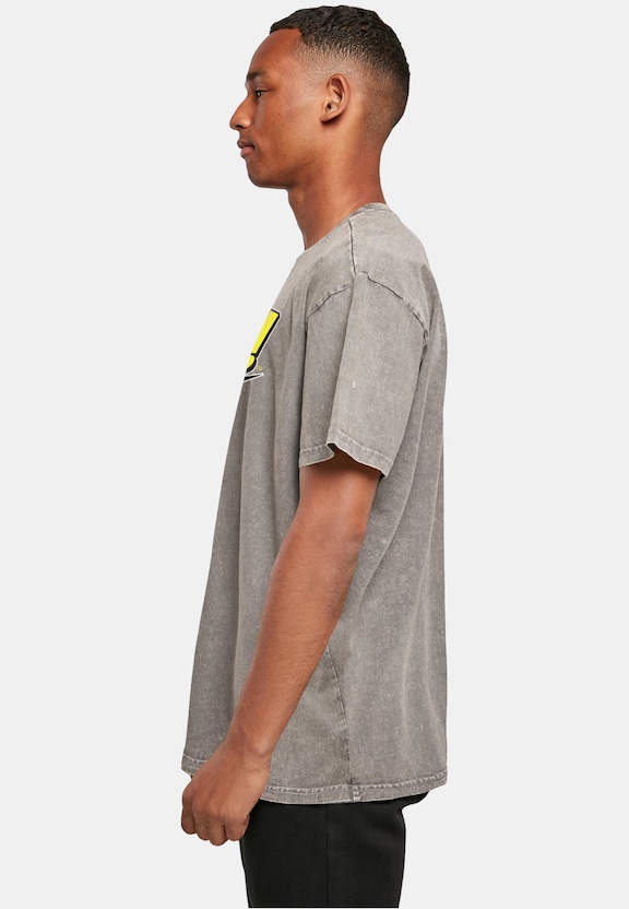 Big Bang Theory - Bazinga Acid Washed Oversize Tee-2