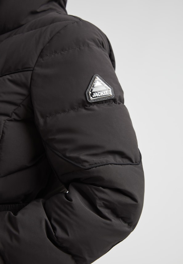 DIAMOND BELTED PUFFER COAT MATT-7