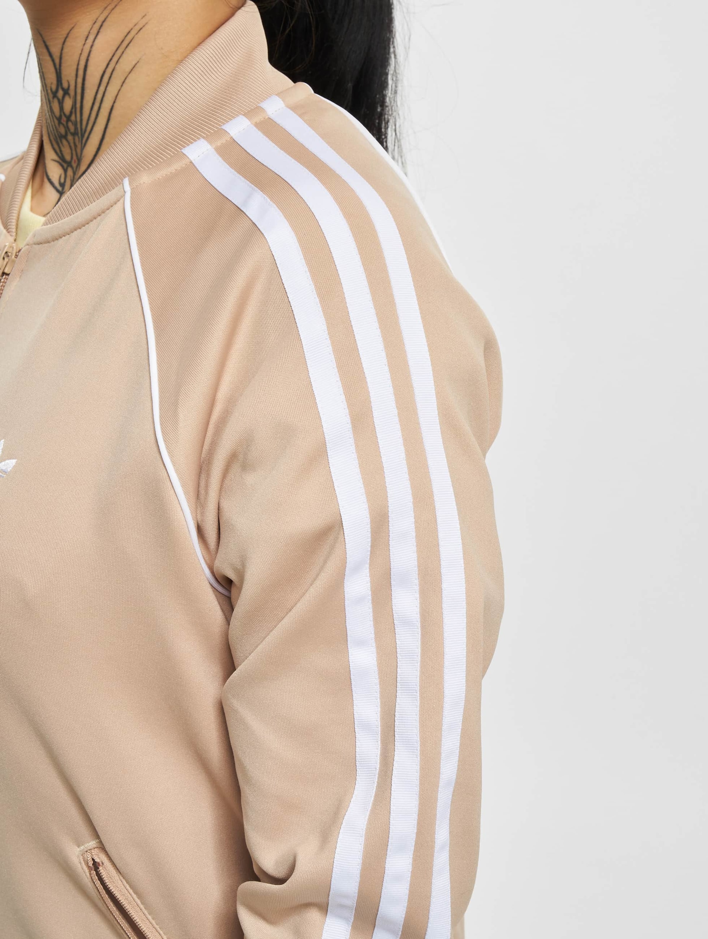 Adidas sst track hotsell jacket ash pink