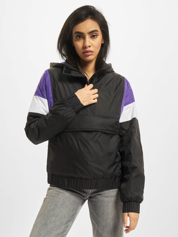 Ladies 3-Tone Padded Pull Over -0