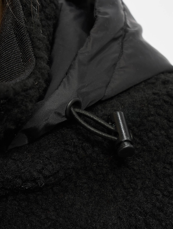 Ladies Sherpa Mix Pull Over-4