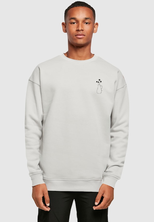 Vase And Flowers Crewneck-0