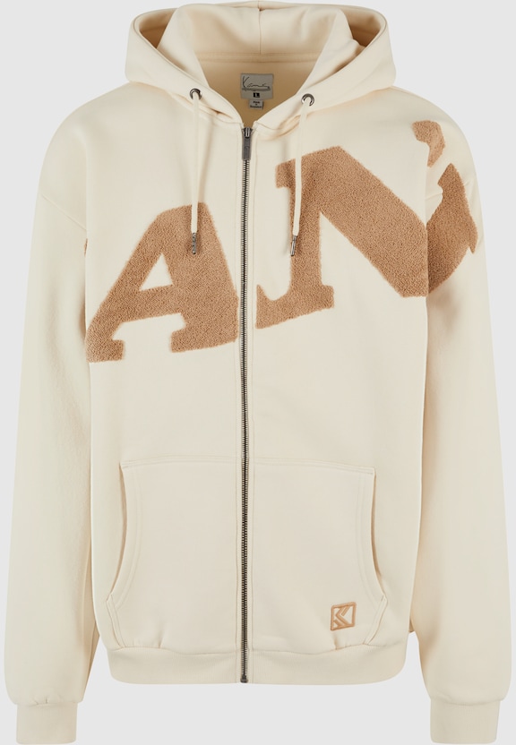KM242-035-1 Wavy Retro Os Full Zip Hoodie-3