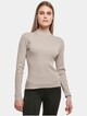 Ladies Rib Knit Turtelneck -0