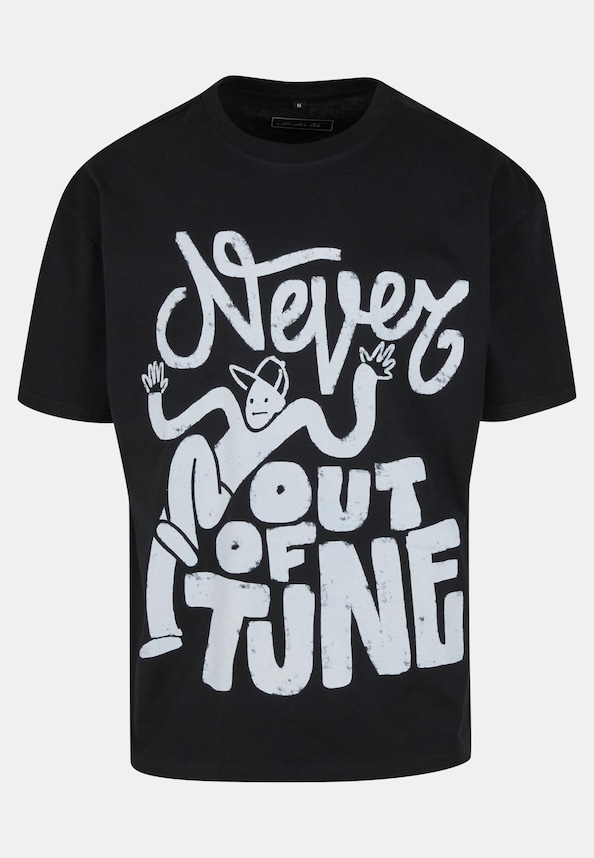 Never Out Of Tune Oversize Tee-2