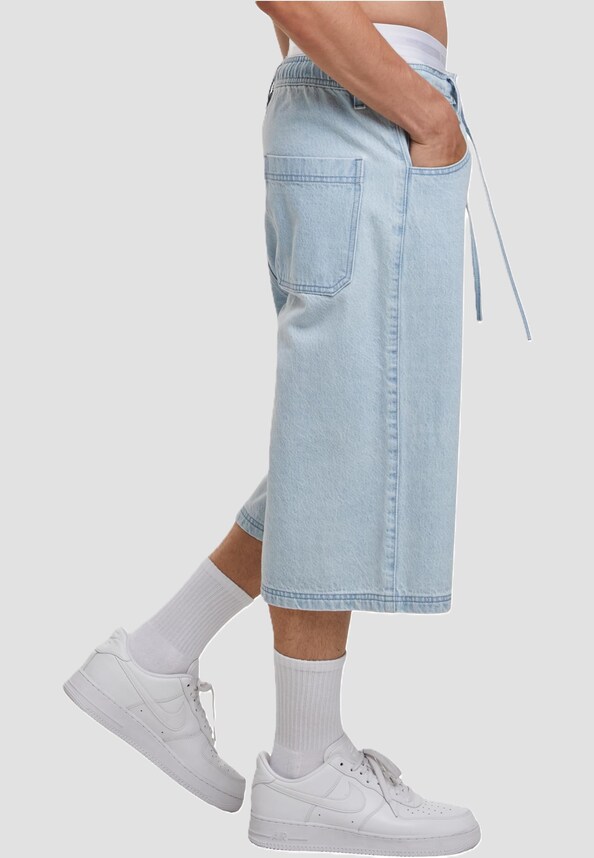 Skater Shorts With Drawcord-3