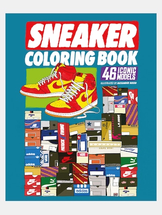 Sneaker Coloring Book