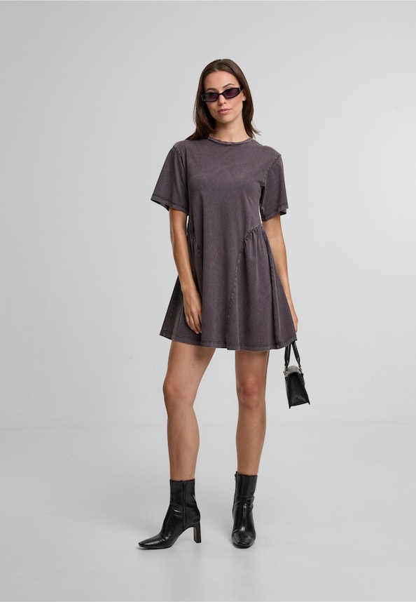 NMFILIPA S/S WASHED SHORT DRESS NOOS-4