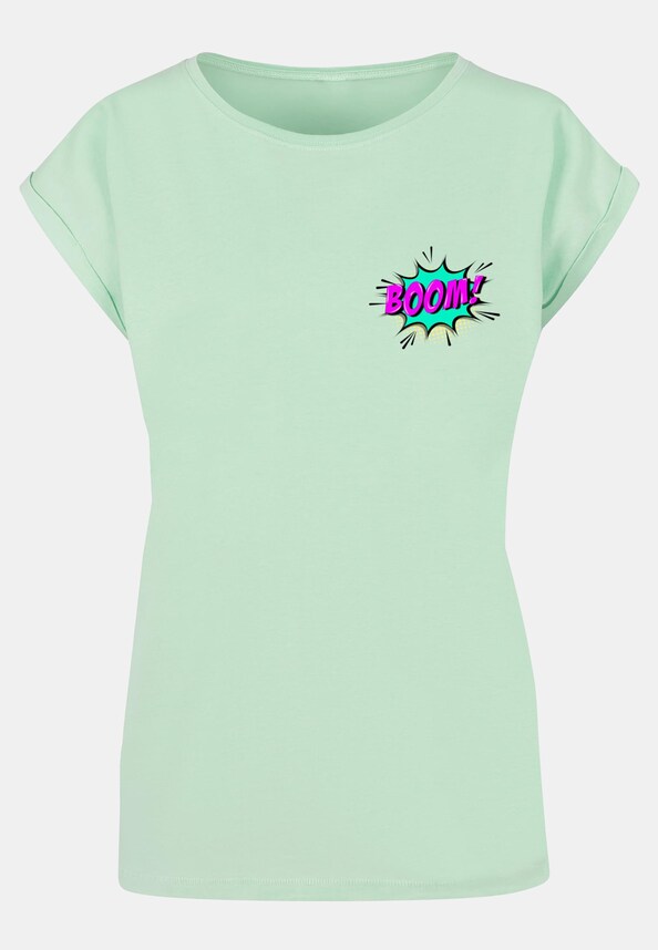 Ladies BOOM Comic Extended Shoulder-2