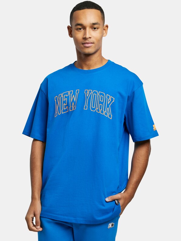 Starter New York T-Shirt cobaltblue-0