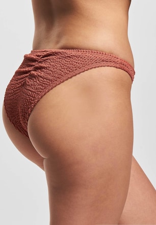 Karl Kani Small Signature Crinkle High Leg Bikini Bottom