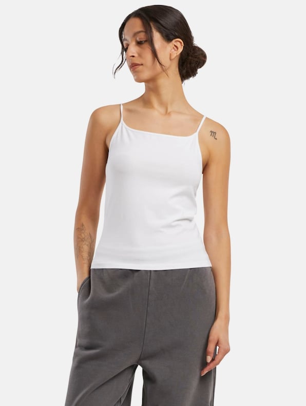 Ladies Stretch Jersey Short Slim Top-0