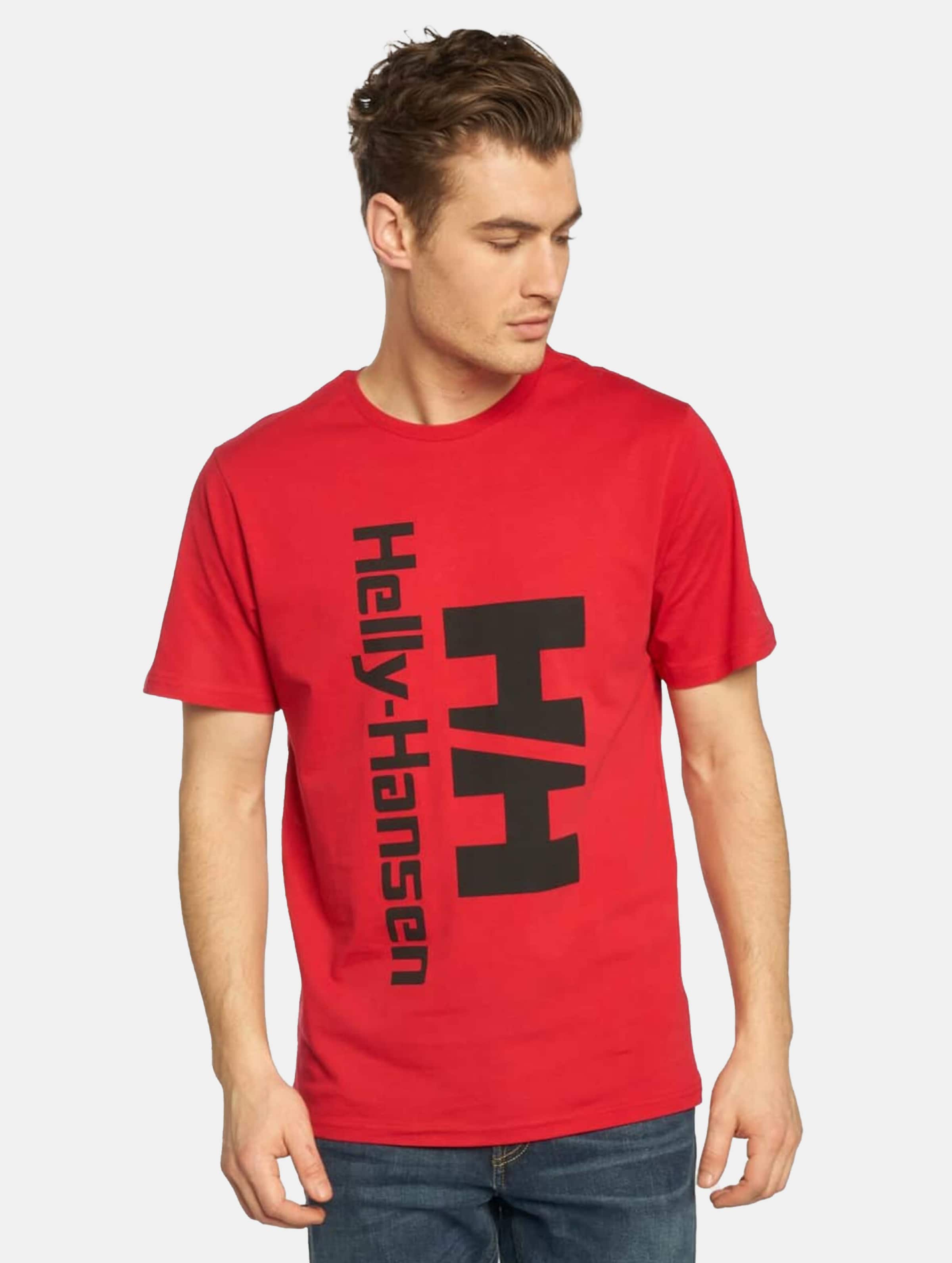Helly Hansen Retro T-Shirt Mannen op kleur rood, Maat S
