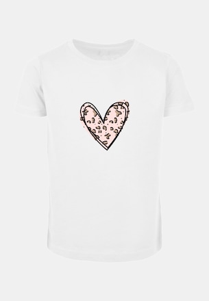 Valentines Day - Leopard Heart Short Sleeve