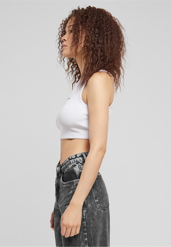 Small Signature Essential Racer Rib Top-2