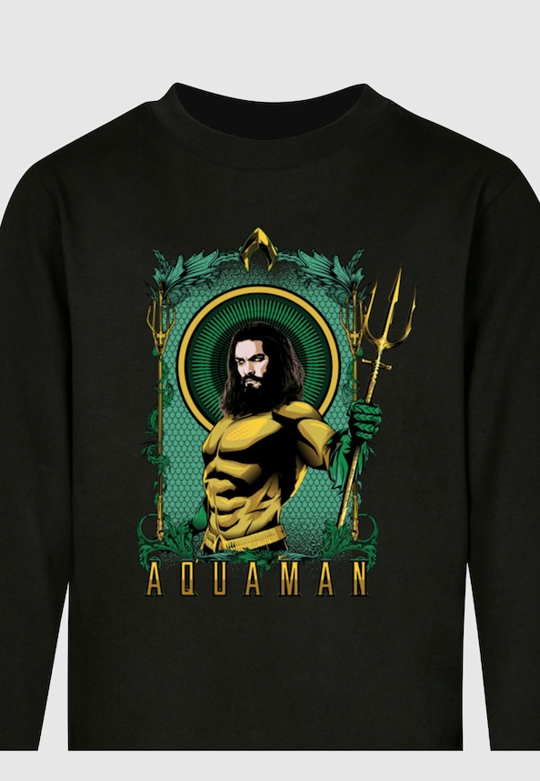 Kids Aquaman - Trident Longsleeve-2