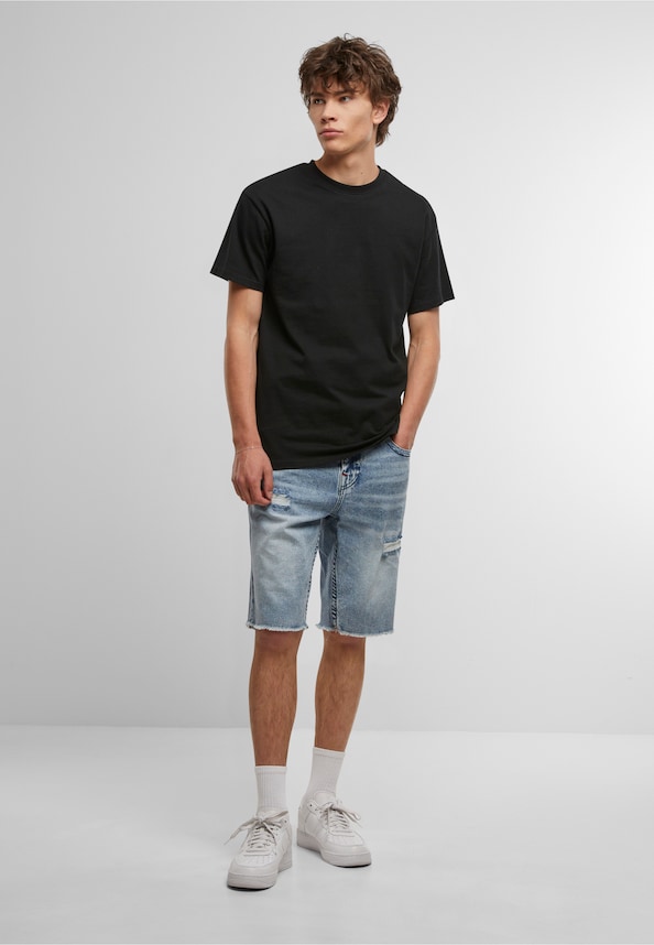 RICKY SN FLAP RAW HEM SHORT-4