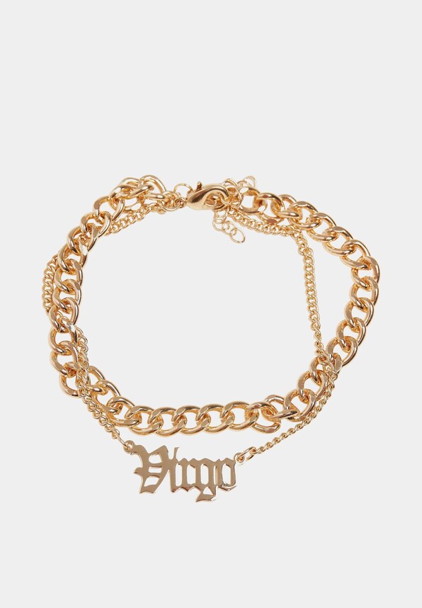 Urban Classics Zodiac Golden Anklet-0