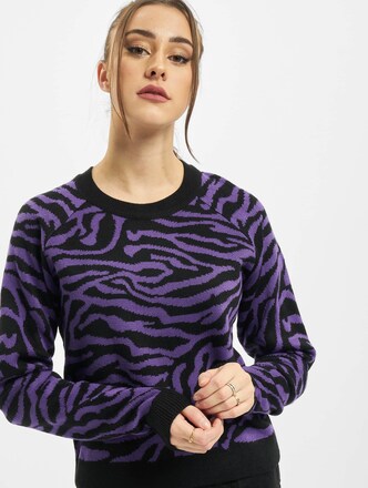 Ladies Short Tiger Sweater