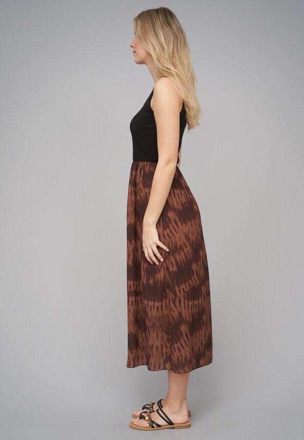 Maxidress 2-Tone Print-2