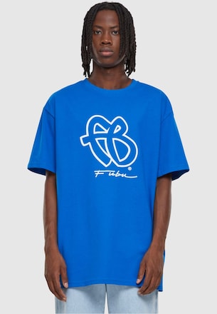 FM233-038-1 Classic Logo Tee blue
