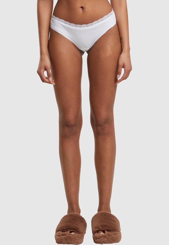 Ladies Basic Cotton Brazilian Lace 5-Pack-2