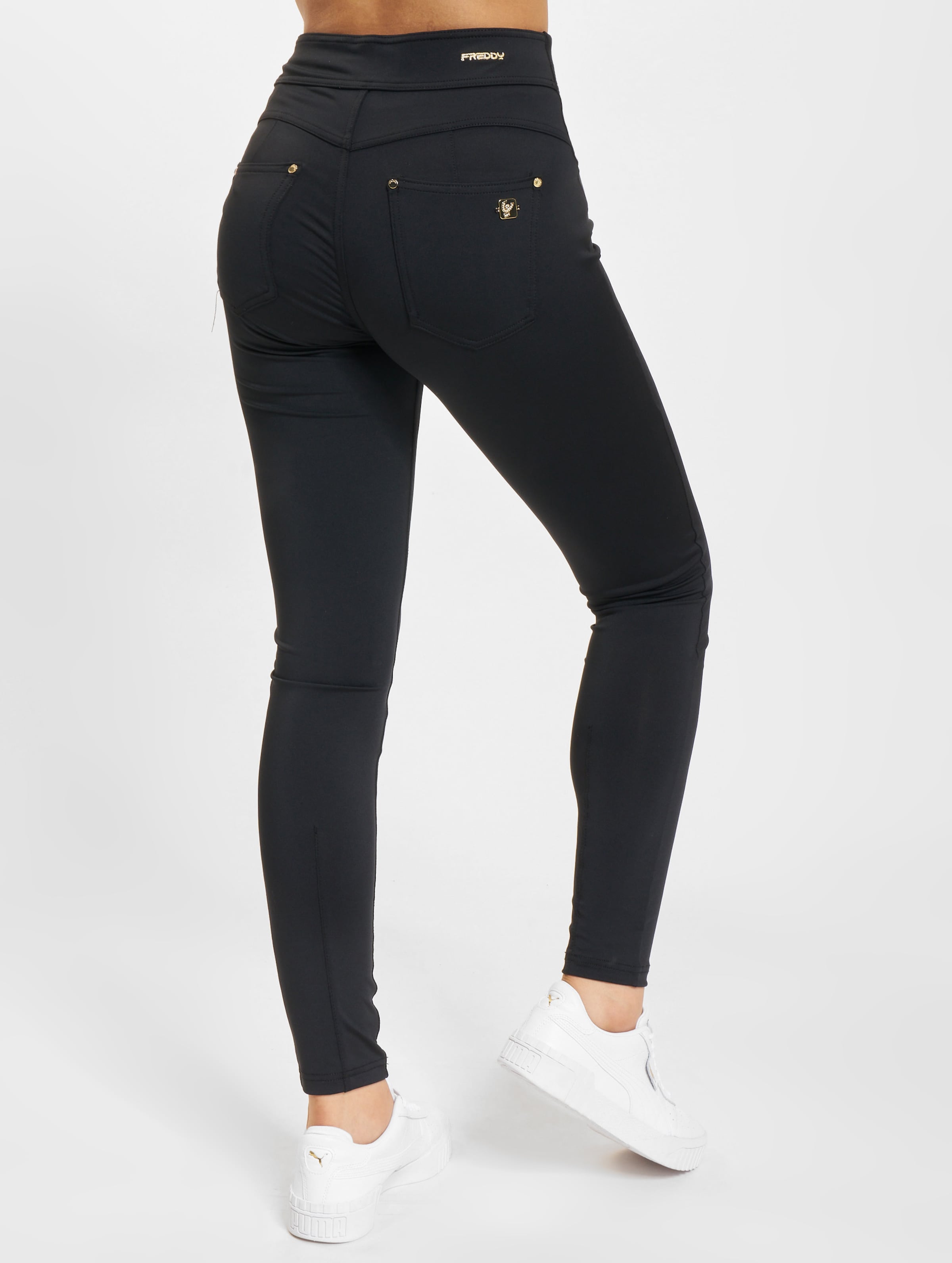 Freddy NOW Yoga Super High Waist D.I.W.O Skinny Fit Jeans Frauen,Unisex op kleur zwart, Maat S