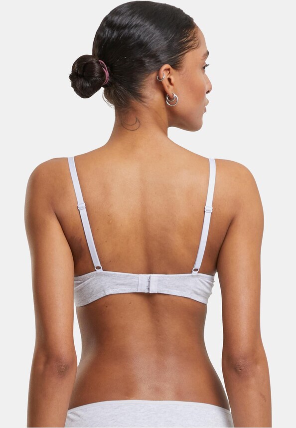 Ladies Basic Cotton Bra 2-Pack-1