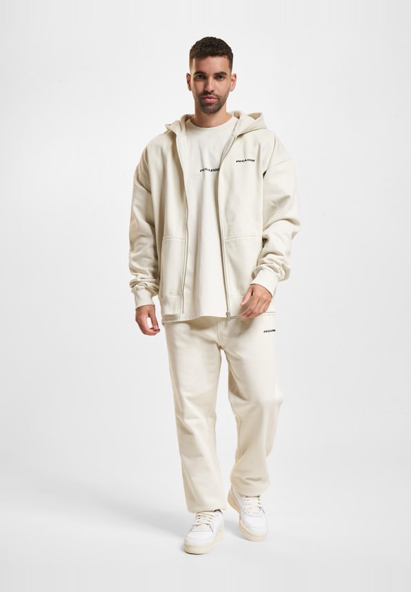 PEGADOR Logo Oversized Sweat Zip Hoodies-5