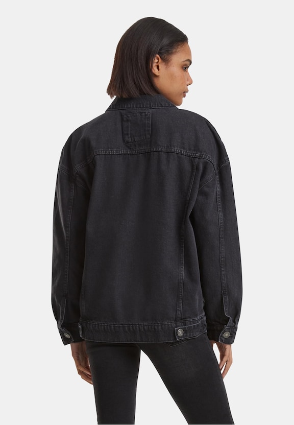 Ladies Oversized 90‘s Denim Jacket-1