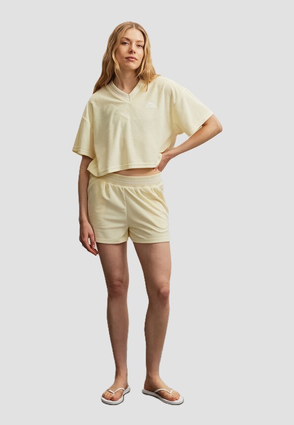 Anastasia Cropped Frottee -3