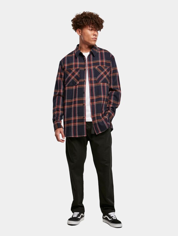 Heavy Long Oversized Checke-3