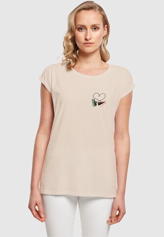 Ladies Kicks Love Extended Shoulder Tee