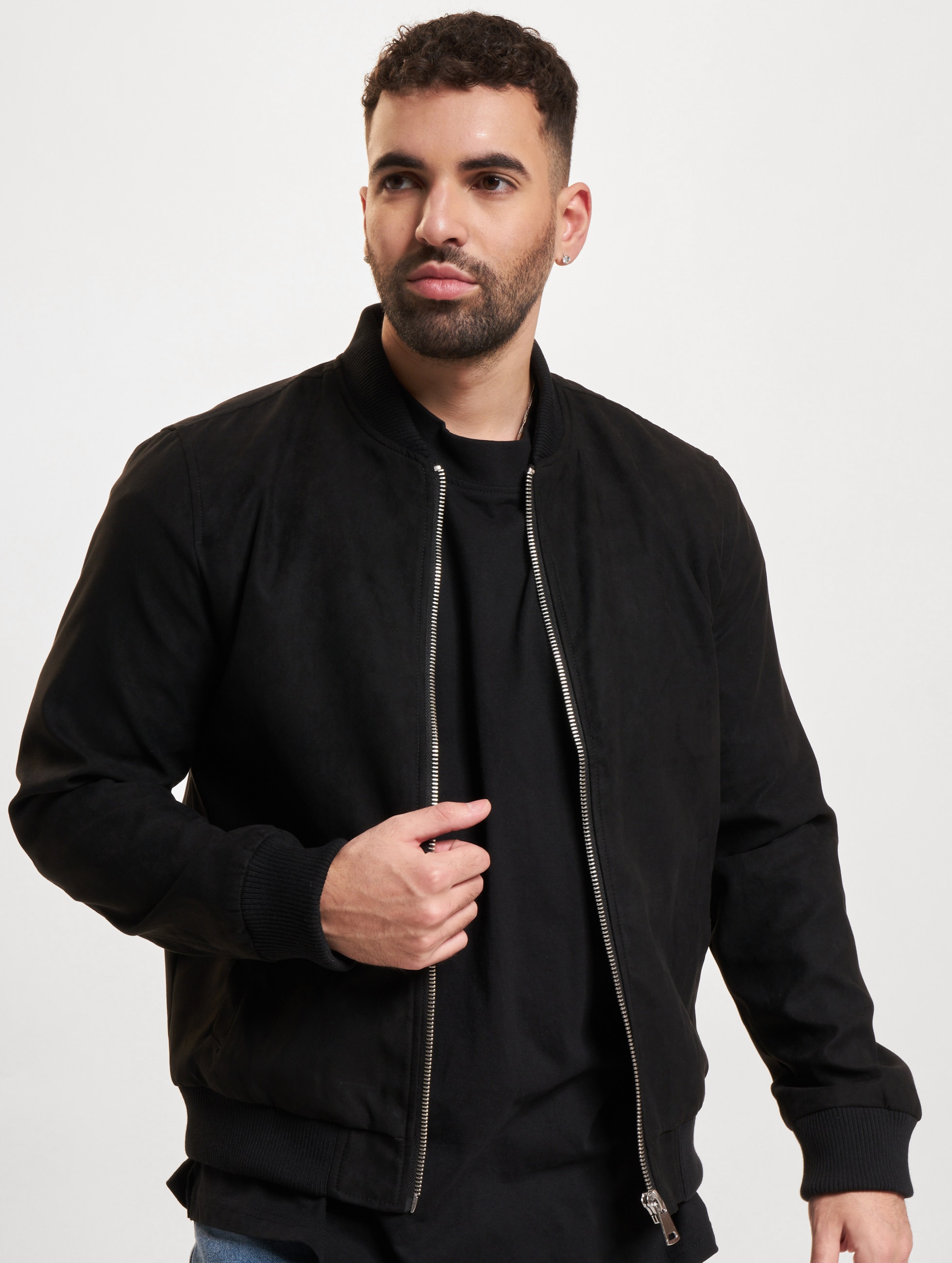 Redefined Rebel Bomber jacket Mannen op kleur zwart, Maat XL
