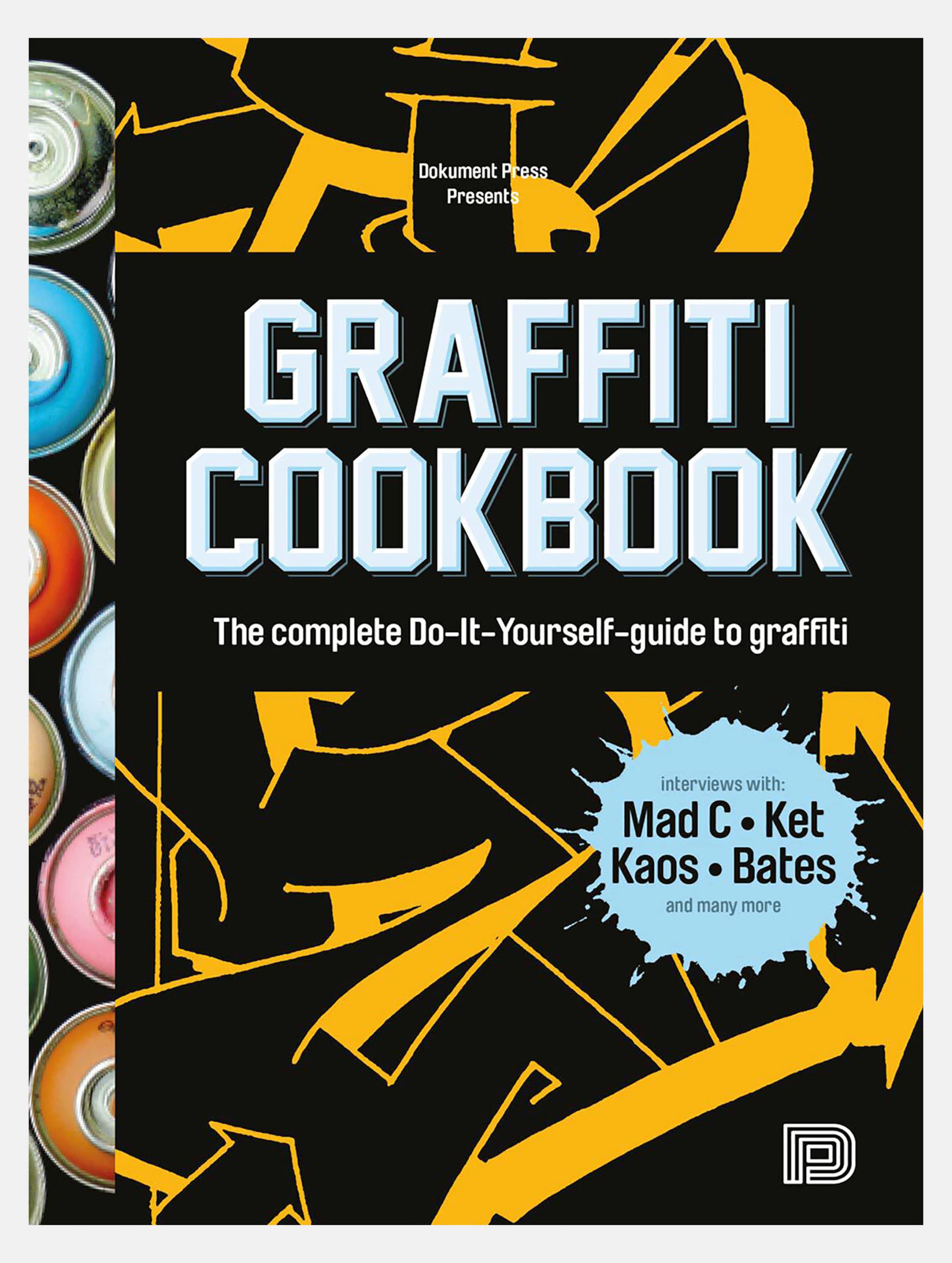 Urban Media Graffiti Cookbook Unisex op kleur kleurrijk, Maat ONE_SIZE